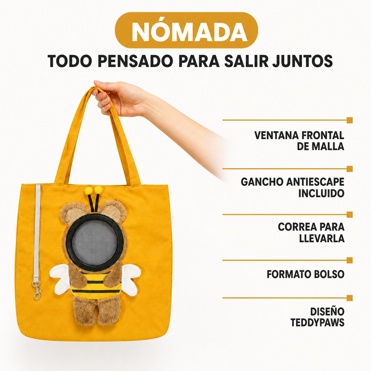 BeeBag para Mascotas
