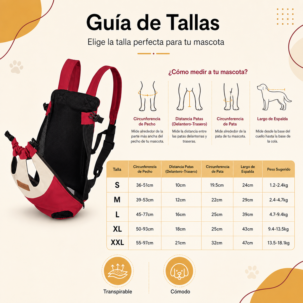 Mochila TeddyPaw